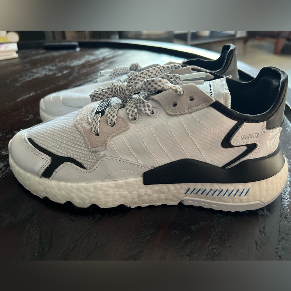 Adidas Men's White Star Wars X Nite Jogger 'Storm Trooper'